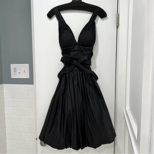 Issue New York black bubble skirt cocktail dress. Size 6